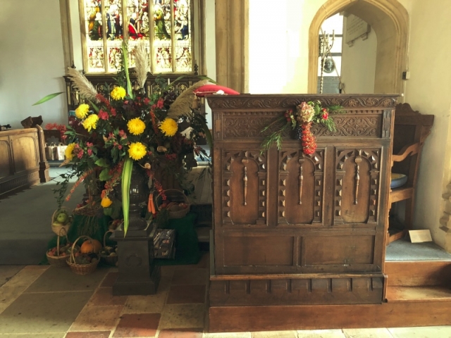 Harvest Festival at Aldeburgh Parish Church